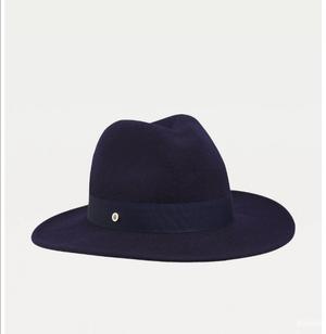 Tommy Hilfiger фетровая шляпа Федора, темно-синяя