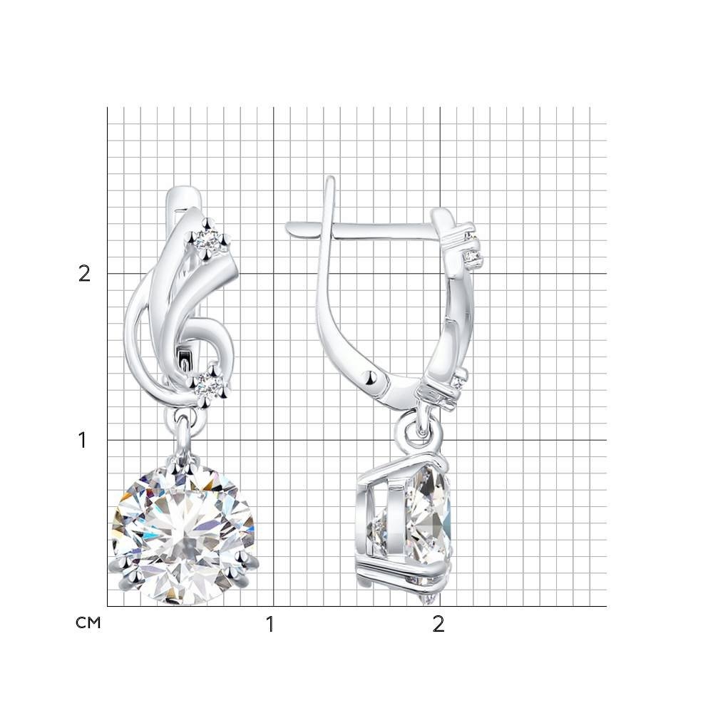 Серьги, SOKOLOV, 5.11гр