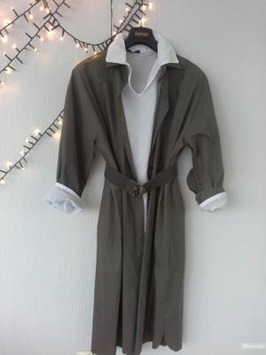 Платье-плащ, размер one size.