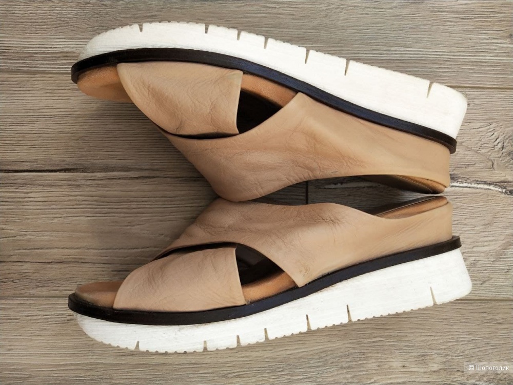 Кожаные шлепки / мюли / сабо Unisa (Alba), 38