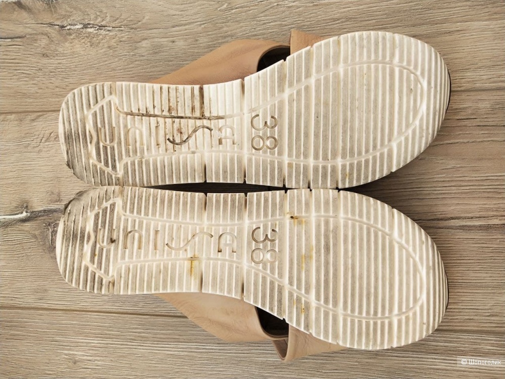 Кожаные шлепки / мюли / сабо Unisa (Alba), 38