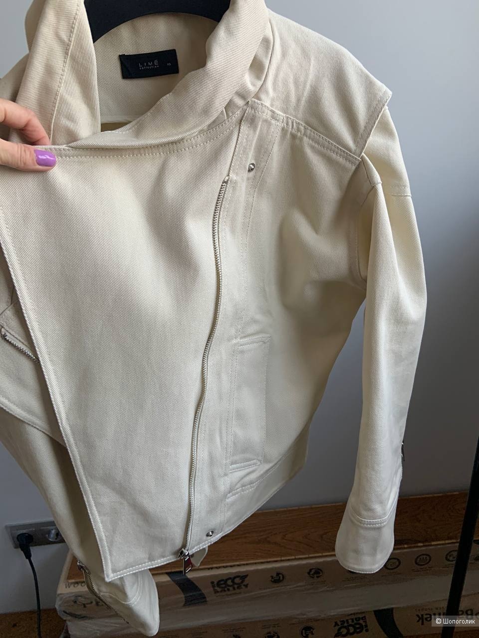 Джинсовая куртка женская, Lime, разм XS