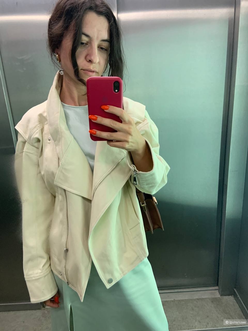 Джинсовая куртка женская, Lime, разм XS