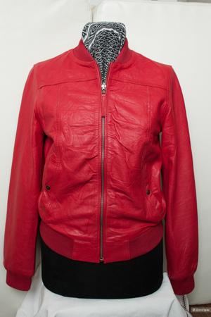 Куртка Pepe Jeans London кожаная, S /42