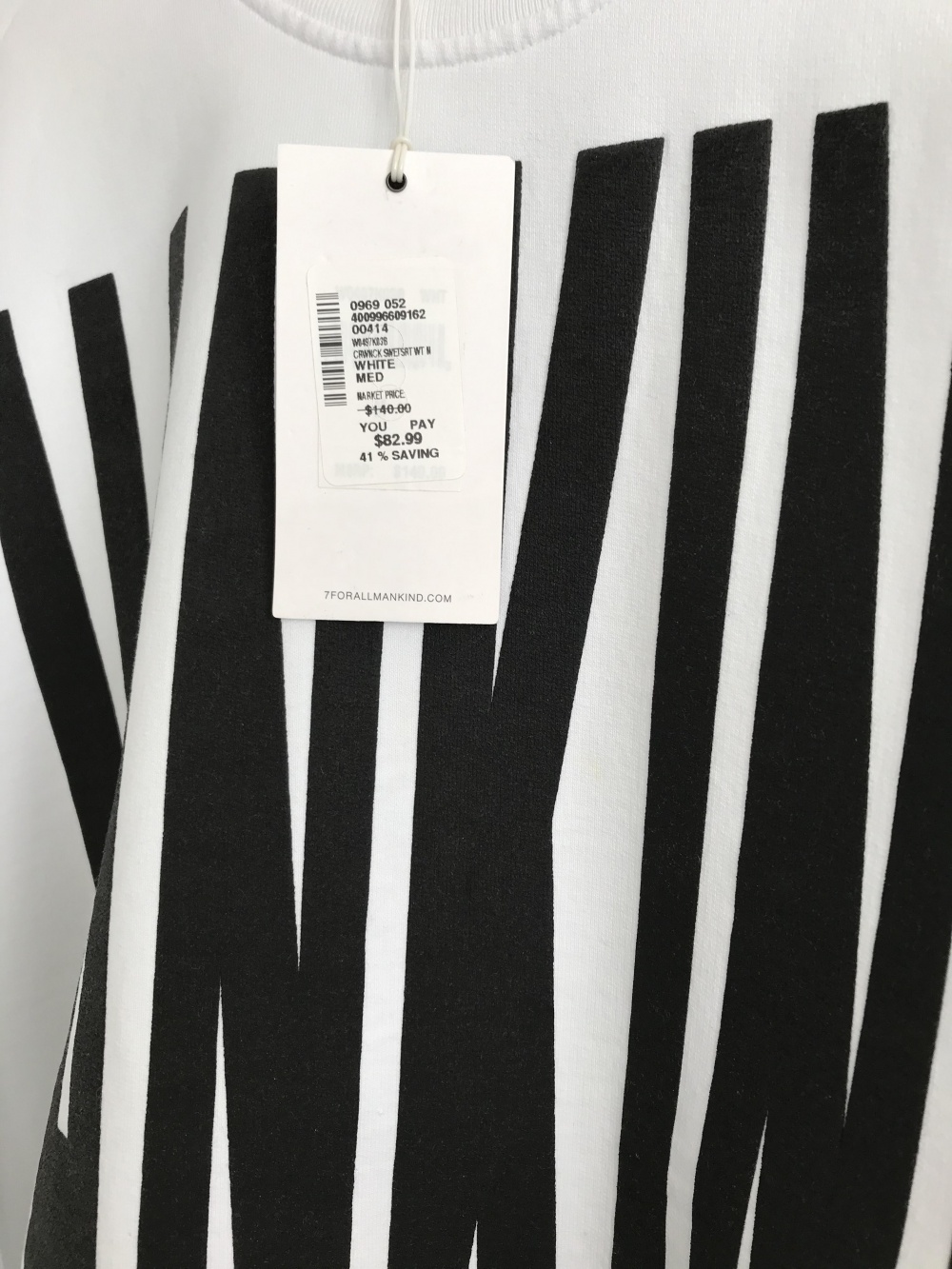 Свитшот 7 for all mankind М