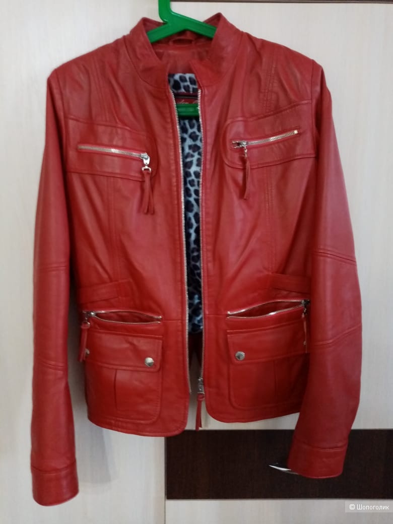 Куртка-жакет натуральная кожа  38 европейский