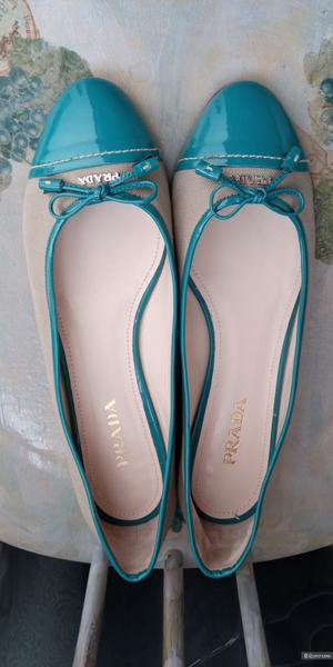 Балетки PRADA 39 разм