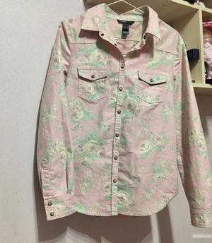 Джинсовая рубашка Mangp размер 42