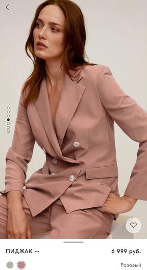 Пиджак из лиоцелла mango, размер  S