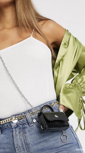 Мини-сумка, ASOS, XS
