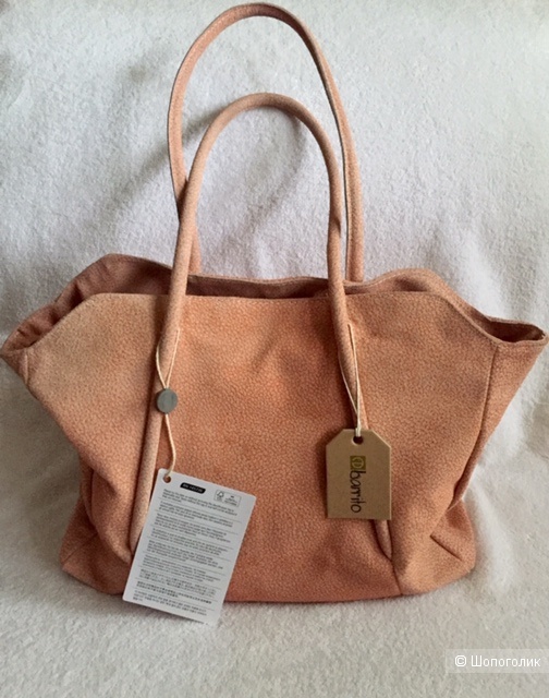 Кожаная сумка Ebarrito. Big size.