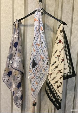 Сет из трёх платков No name One size