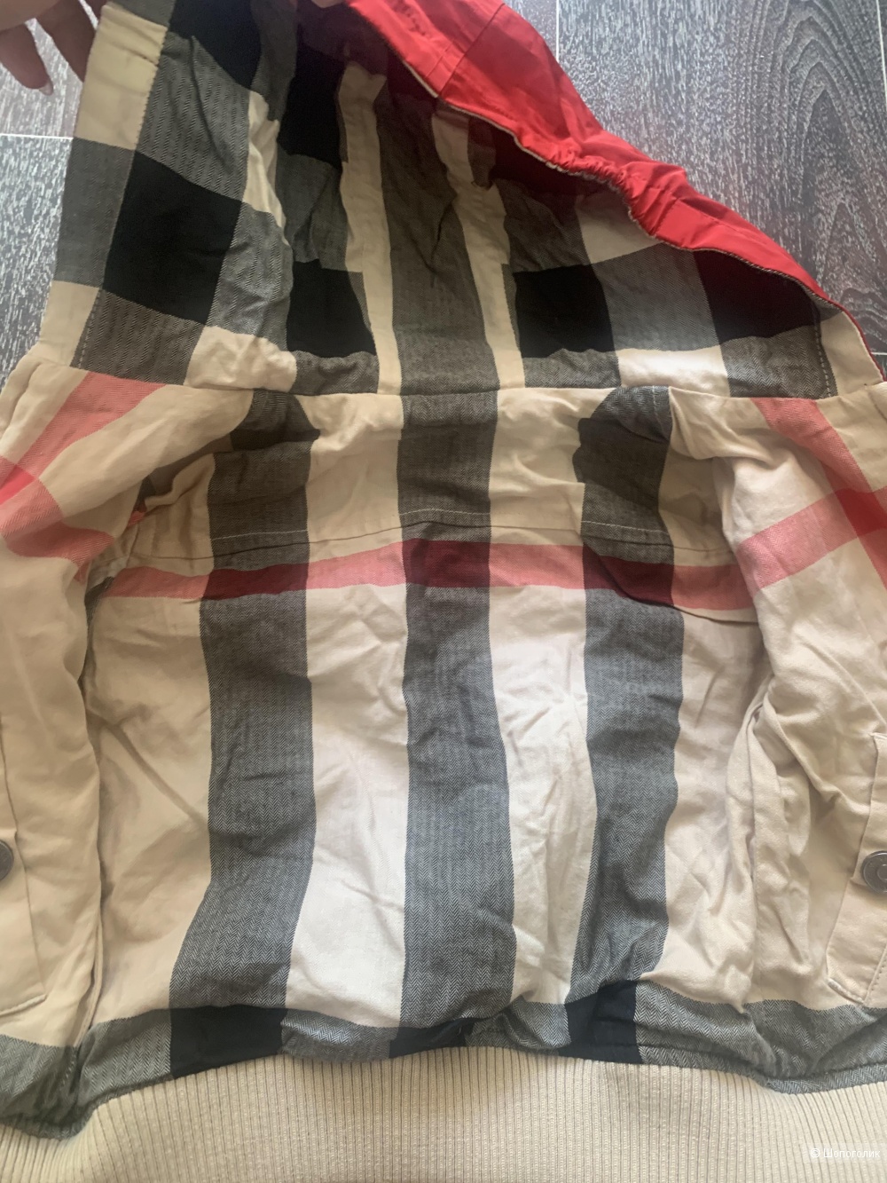 Burberry ветровка на 2 года