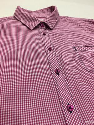 Рубашка в клетку бренда Mustang, размер 42—44