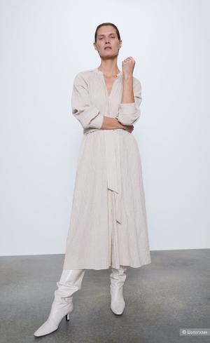 Платье рубашка Zara S 42-44