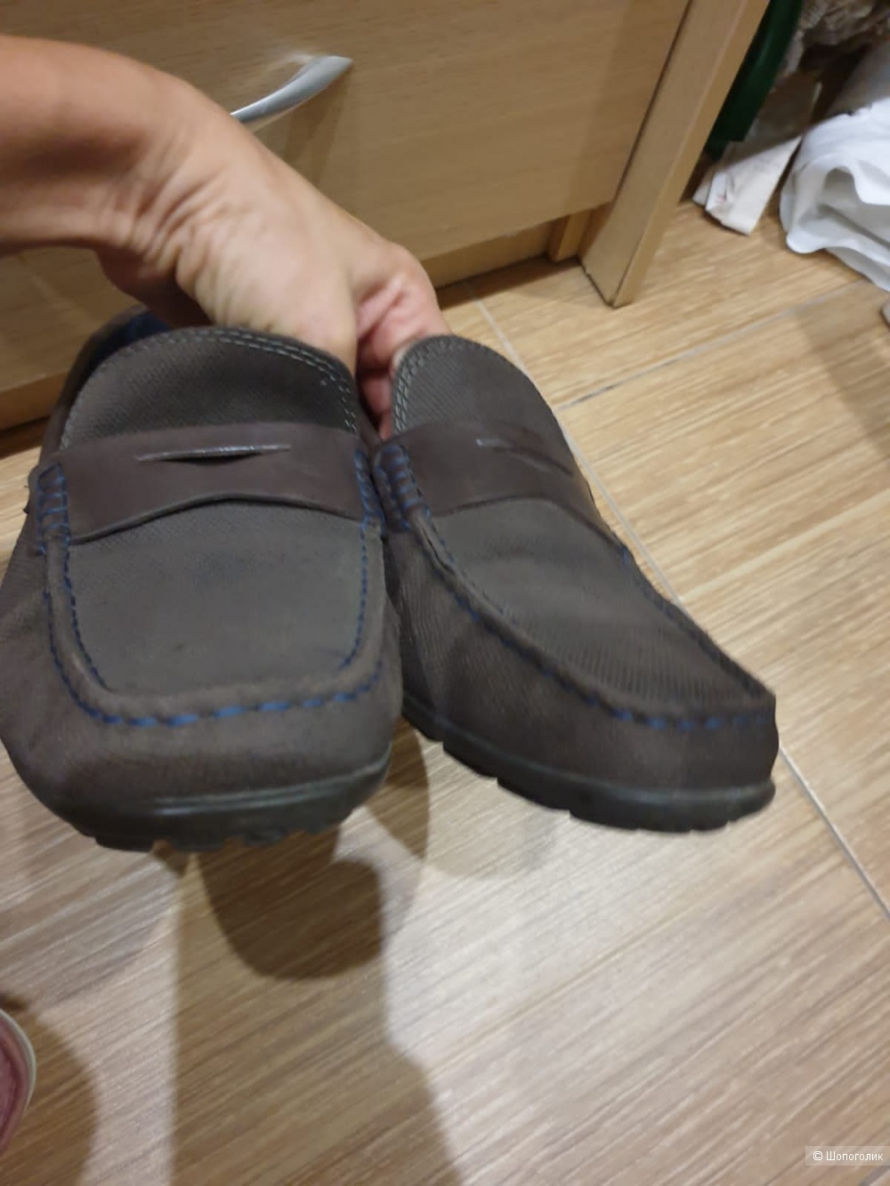 Мокасины GEOX, размер 42.