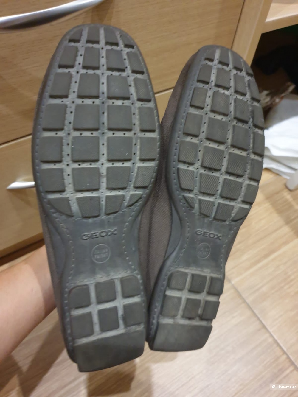 Мокасины GEOX, размер 42.