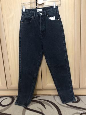 Новые джинсы Zara mom 34