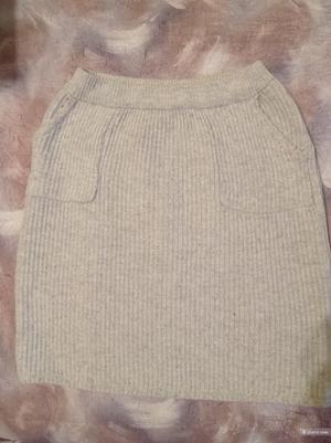 Юбка  мини шерсть р. 46