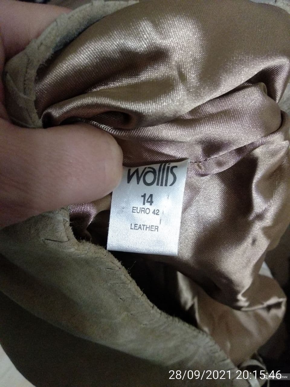 Юбка замшевая Wallis, 14 UK