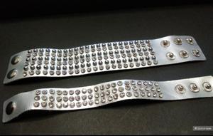 Два браслета из натуральной кожи