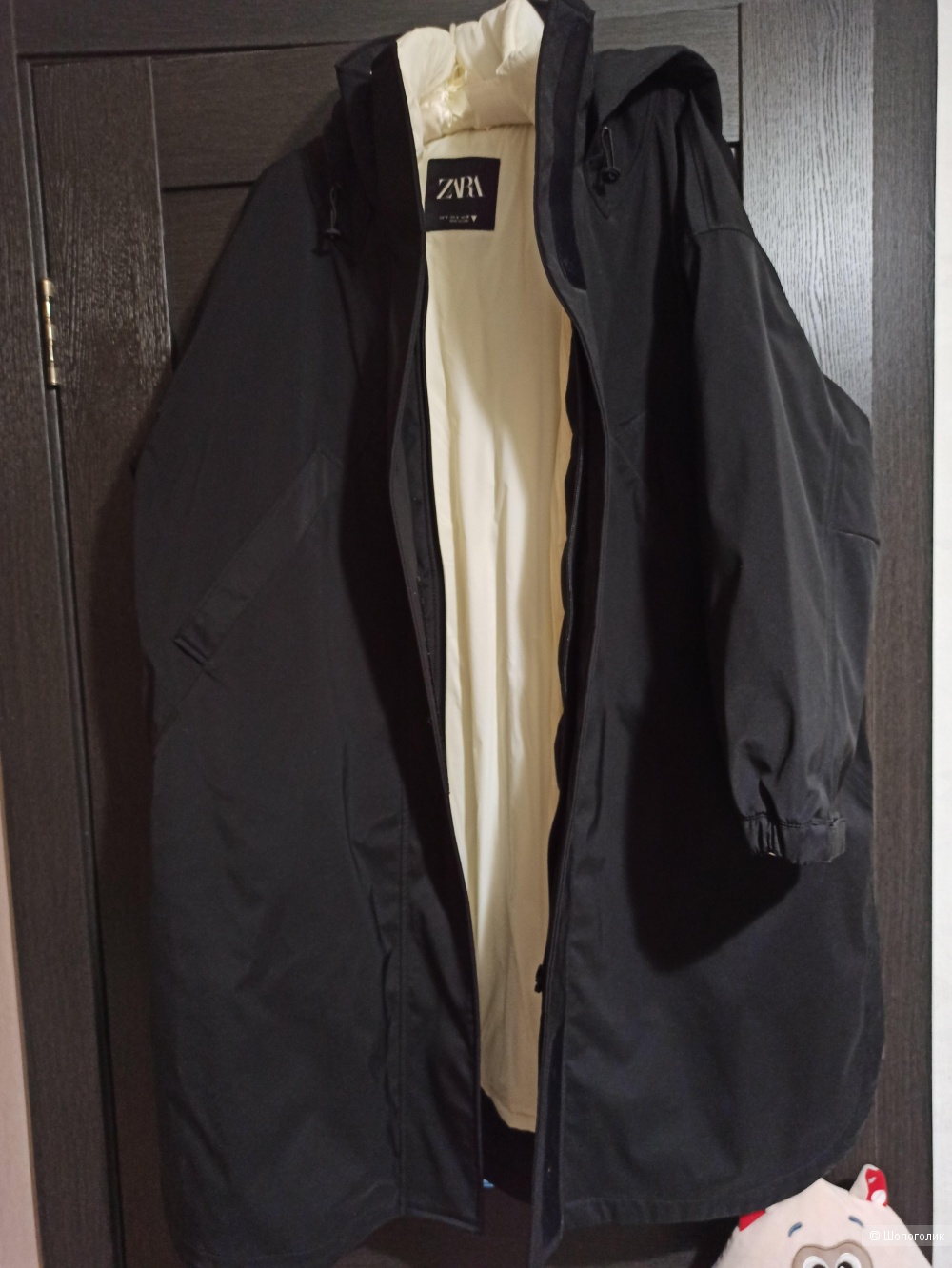 Парка Zara 2 в 1, размер S oversize