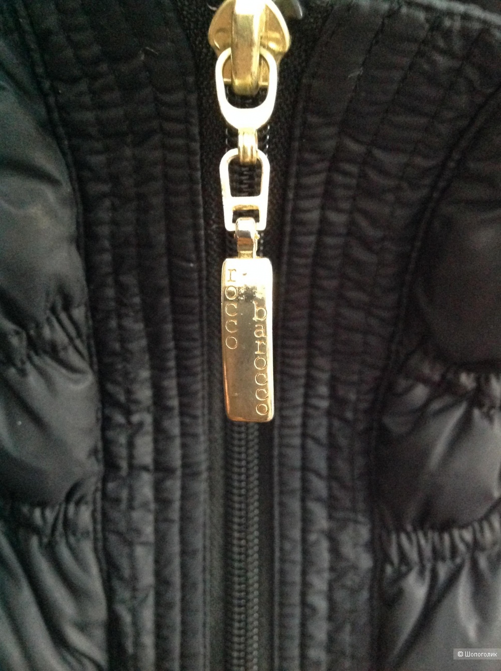 Пуховик Roccobarocco, размер 48 it, на 44-46-48