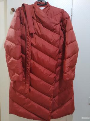 Сет пуховик masai  размер 46/48+ шарф+шапка becksondergaard размер one size