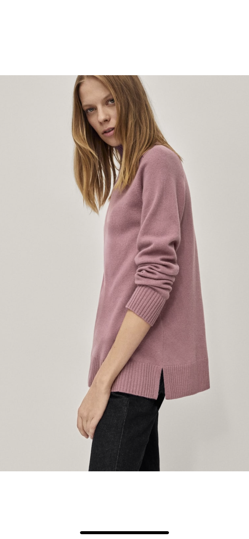 Шерстяной свитер  Massimo Dutti , размер L/М