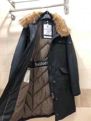 Пуховая парка SAILORS & BRIDES.Размер M-L.