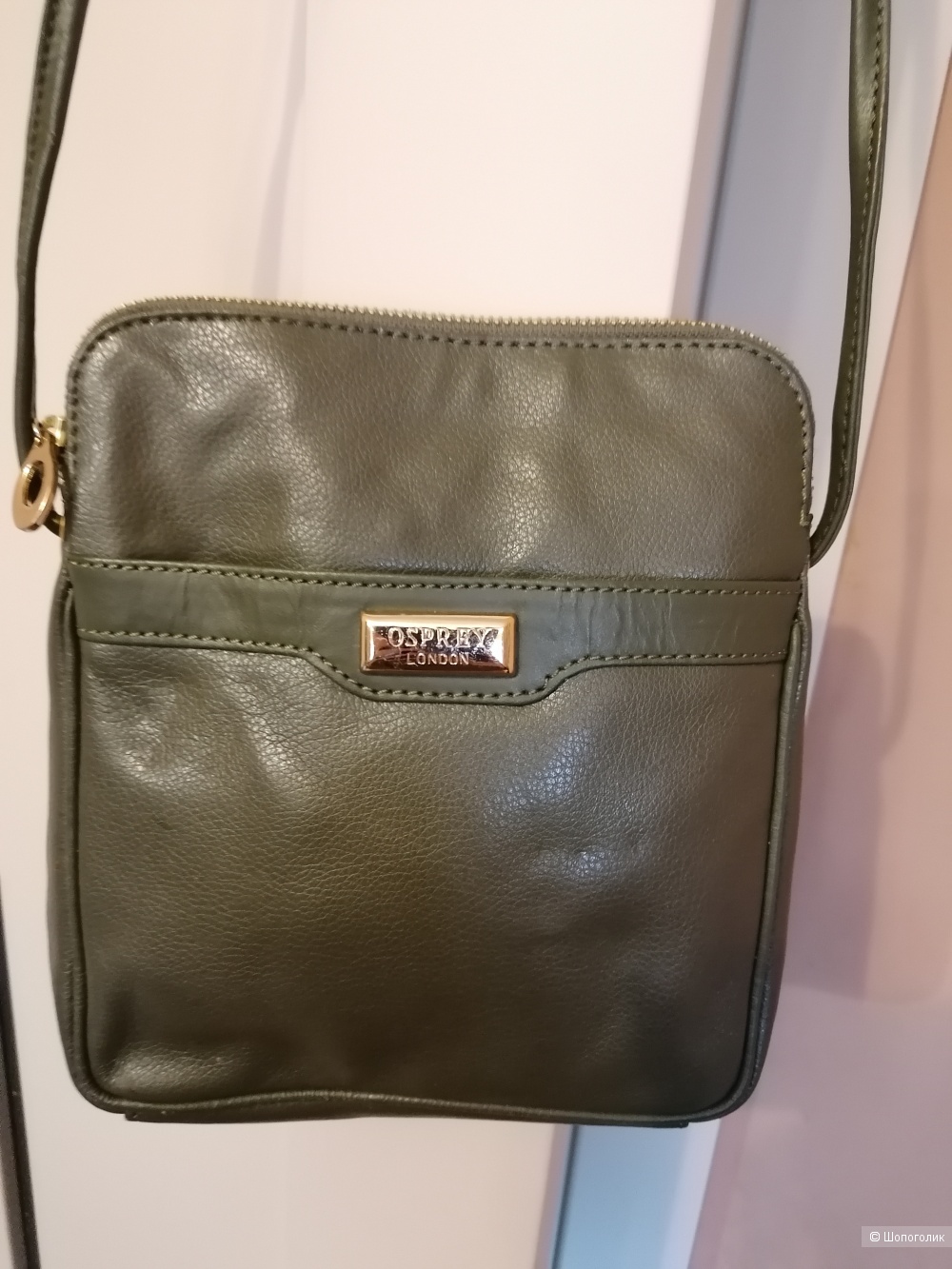 Кожаная сумка Osprey London