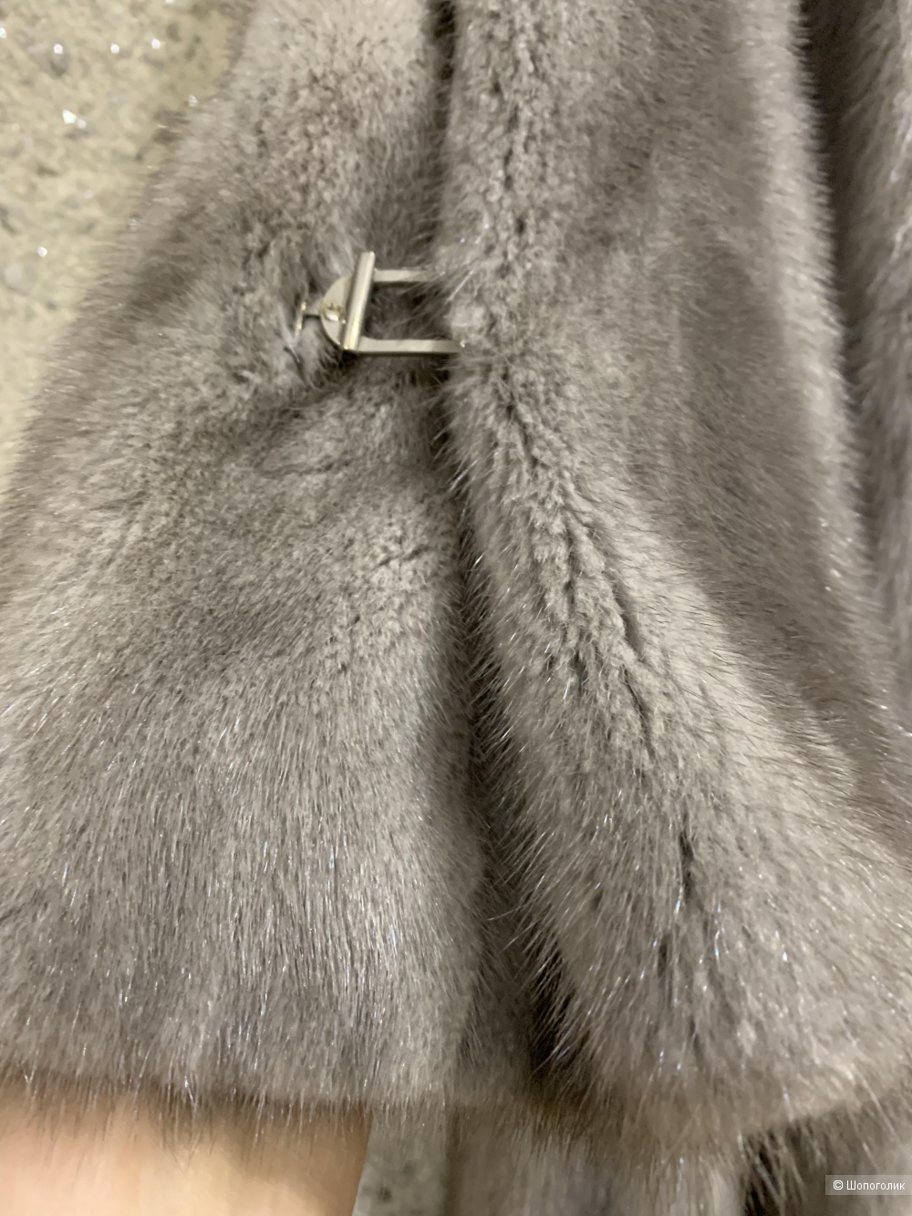 Норковая шуба ноунейм L\XL