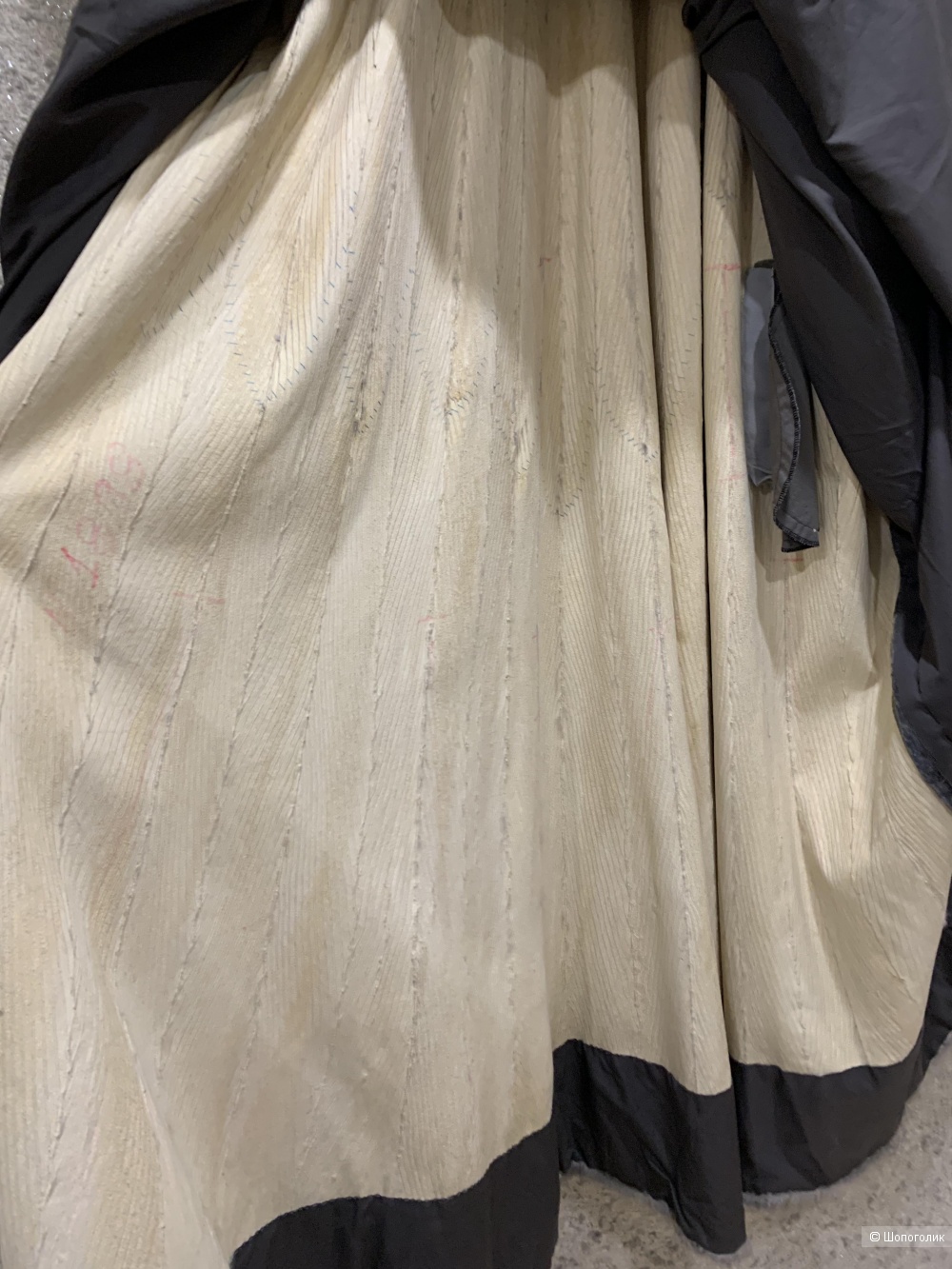 Норковая шуба ноунейм L\XL