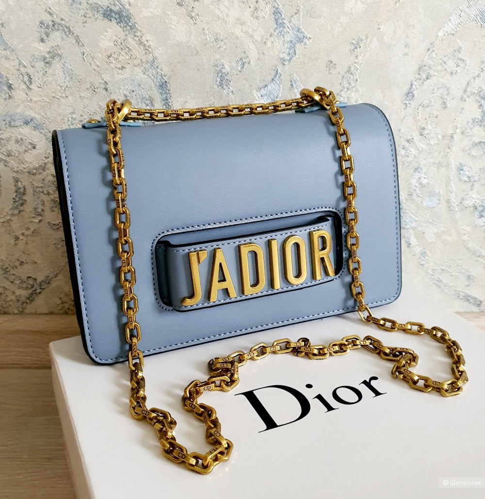 Сумка Dior J'ADIOR голубая