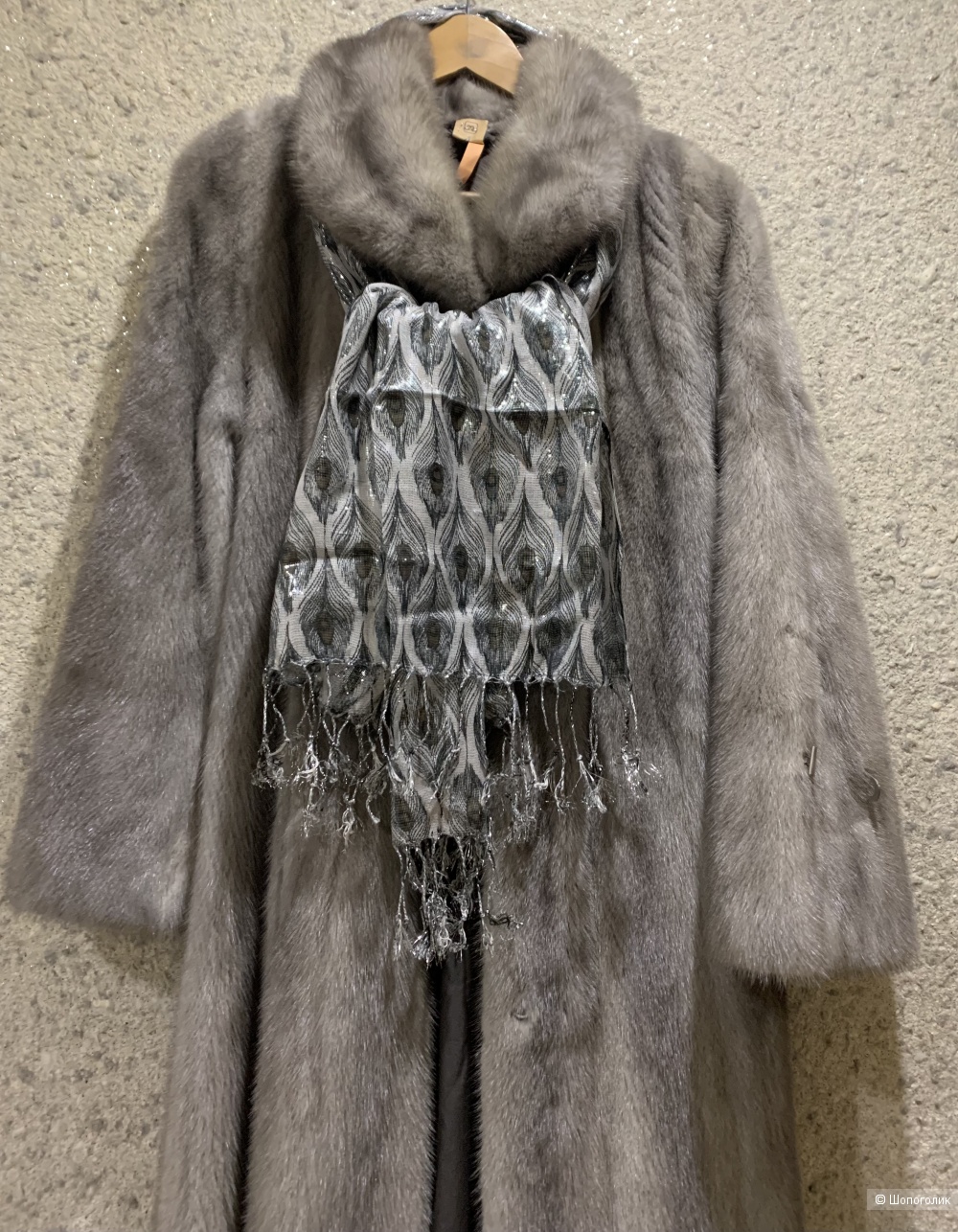 Норковая шуба ноунейм L\XL