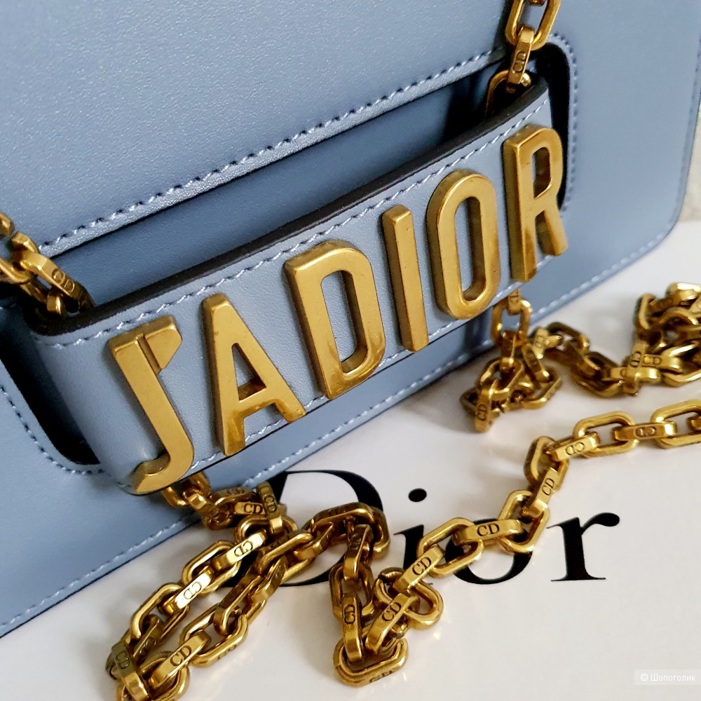 Сумка Dior J'ADIOR голубая