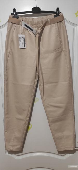 Брюки из экокожи KIMHEKIM, 46-50 размер