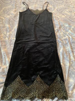 Бархатное платье размер 44-46