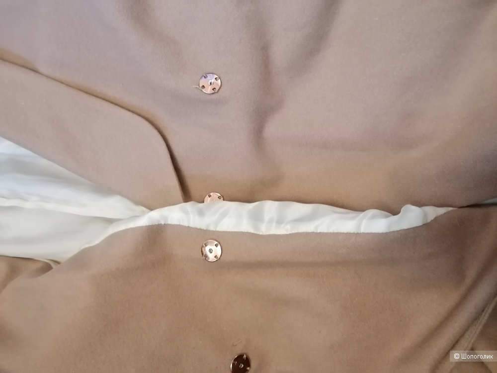 Шерстяное пальто One Step размер 48