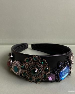 Кожаный ободок Asos