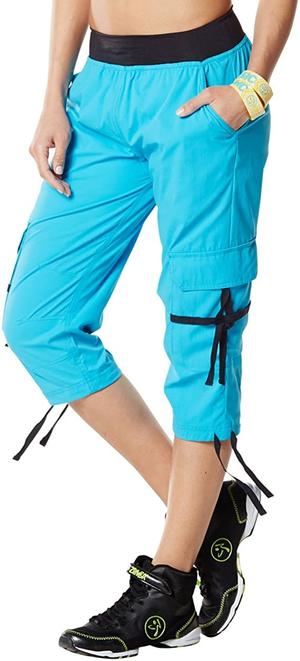 Бриджи Zumba Fitness Oh-So-Soft Stretch Cargo Capri, размер М (46рус)