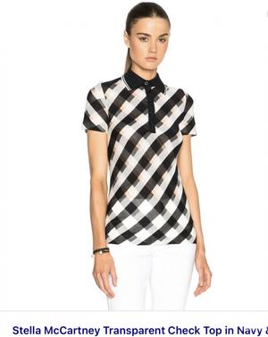 Stella McCartney футболка-поло 36(XS)