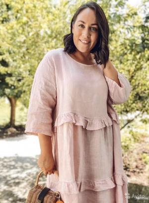 Платье льняное Di moda, unica