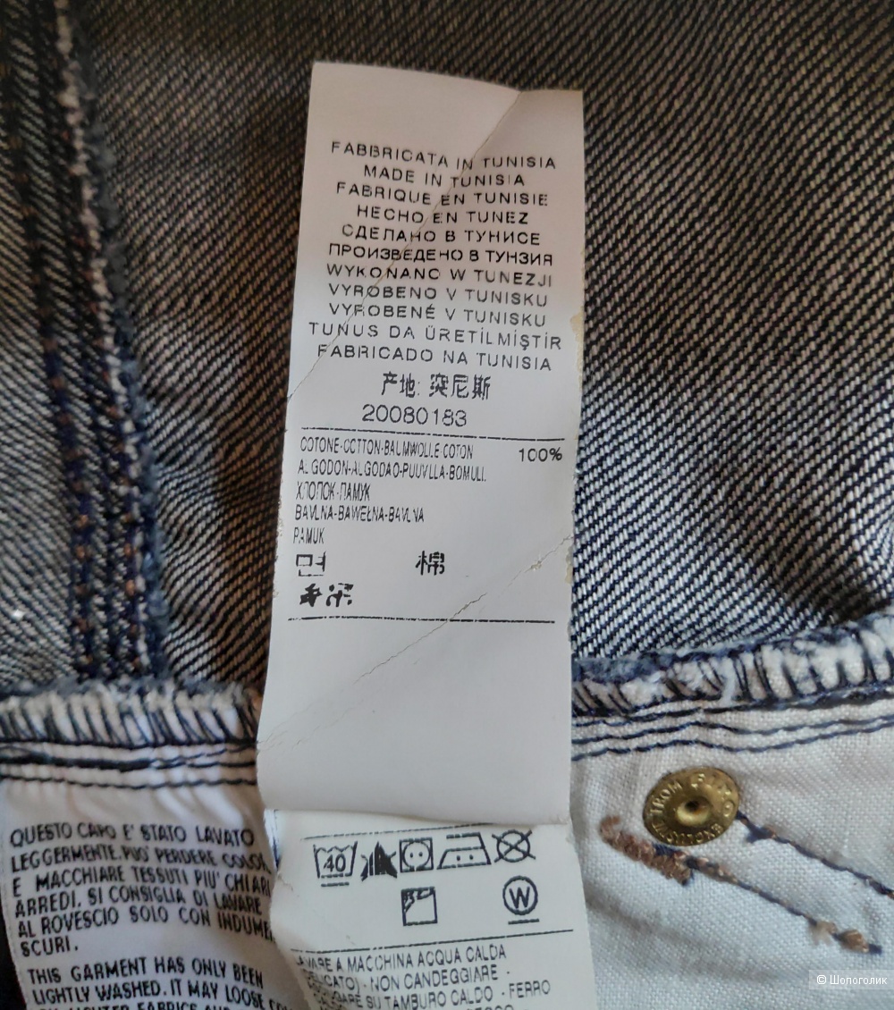 Джинсовая юбка SISLEY. Маркировка 40it.