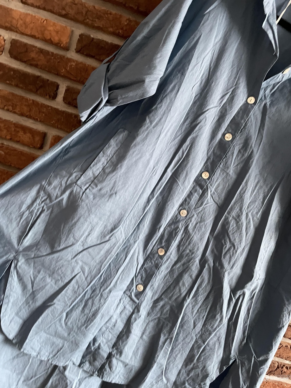 Платье рубашка MODA ITALY jeans, oversize