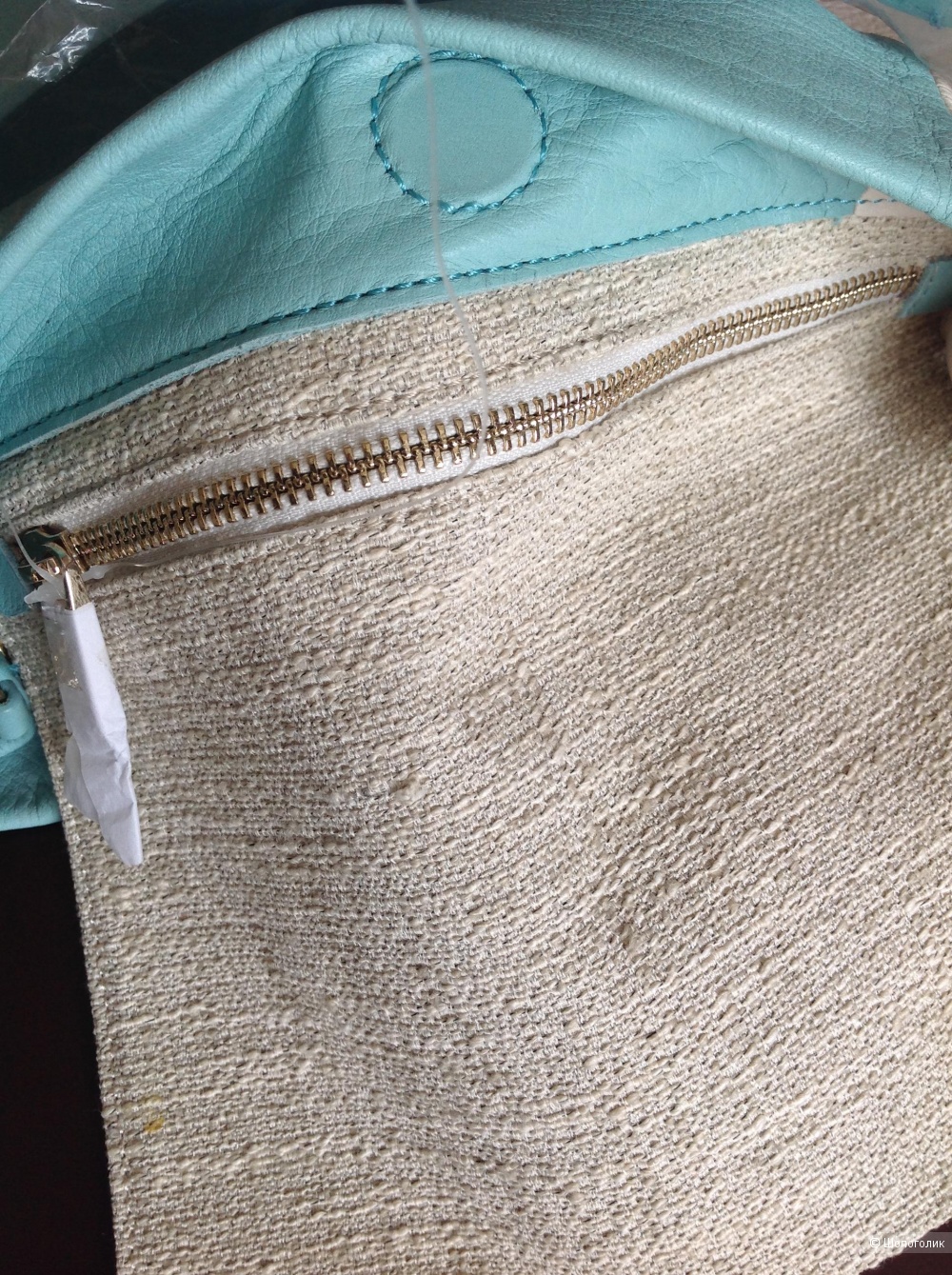 Кожаная сумка Byblos