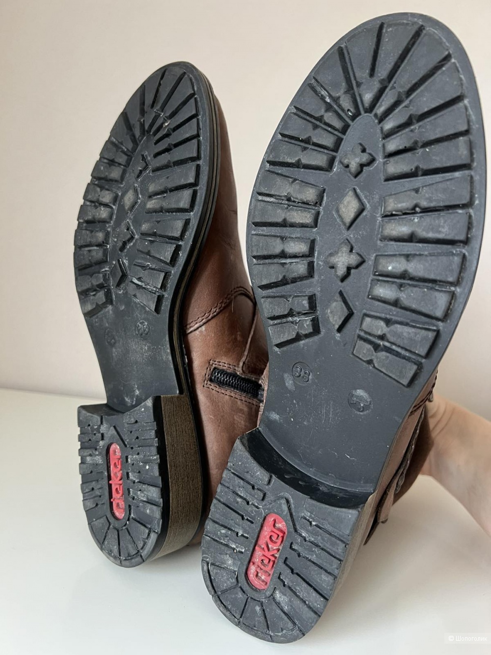 Ботинки женские, размер 38 , бренд Rieker