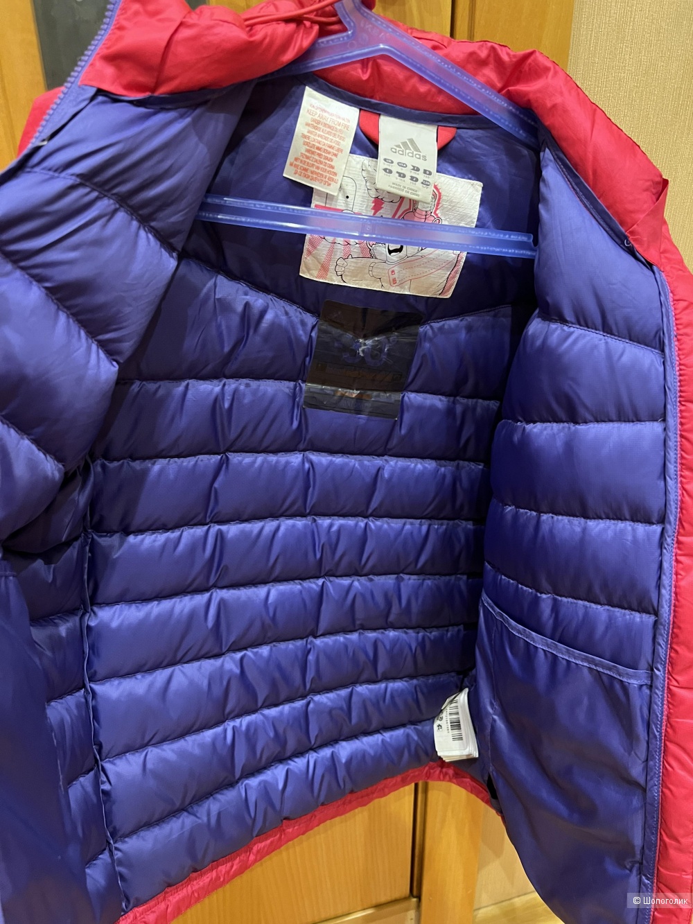 Куртка пуховая Adidas 140 cm (9-10)