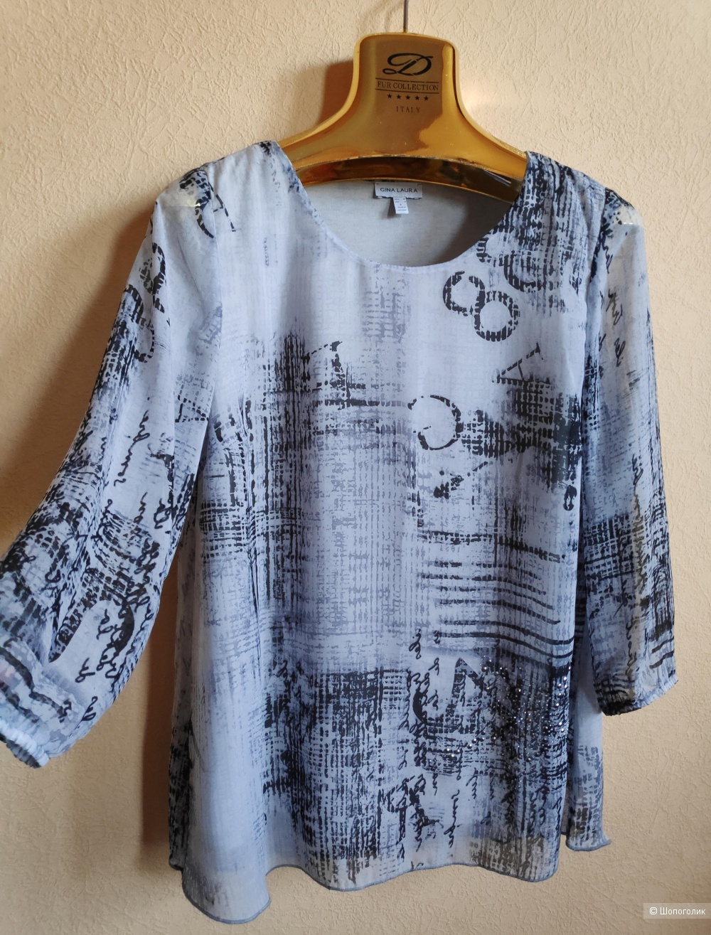 Блузка Gina Laura.Маркировка S/ 38 EUR/ USA 8/ 42-44 рус.