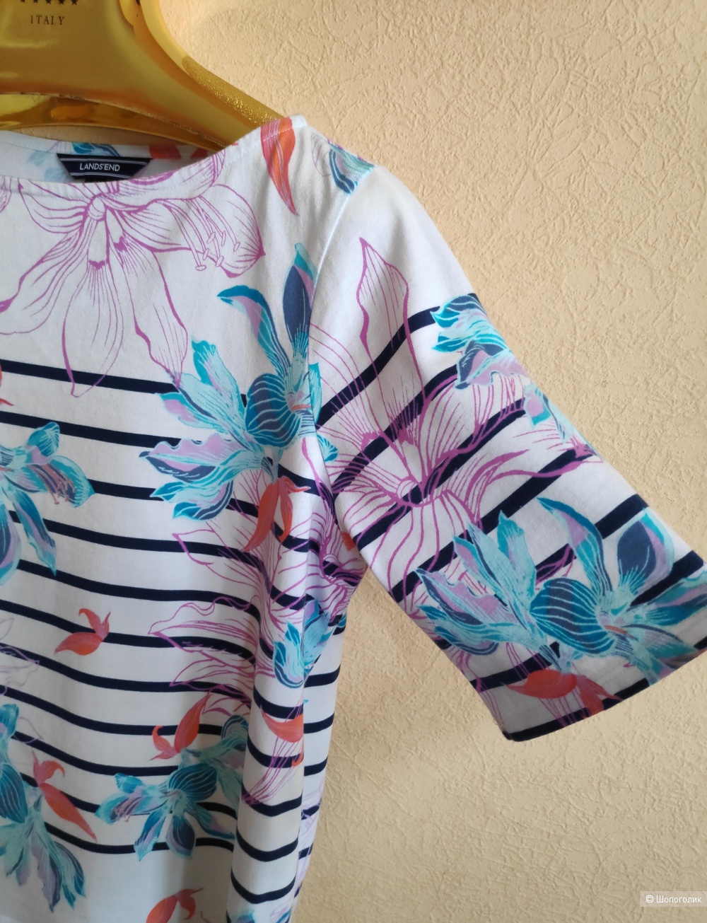 Футболка Lands'End. Маркировка M.